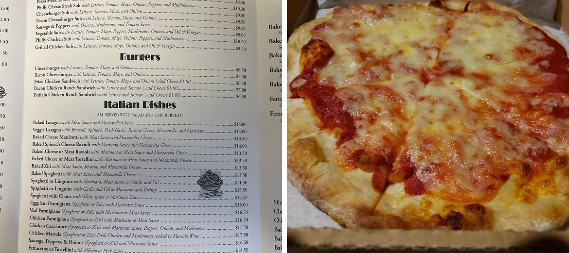 Ciro's Italian Family Restaurant Menu