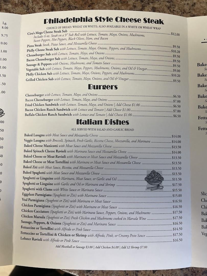 Ciro's Italian Family Restaurant